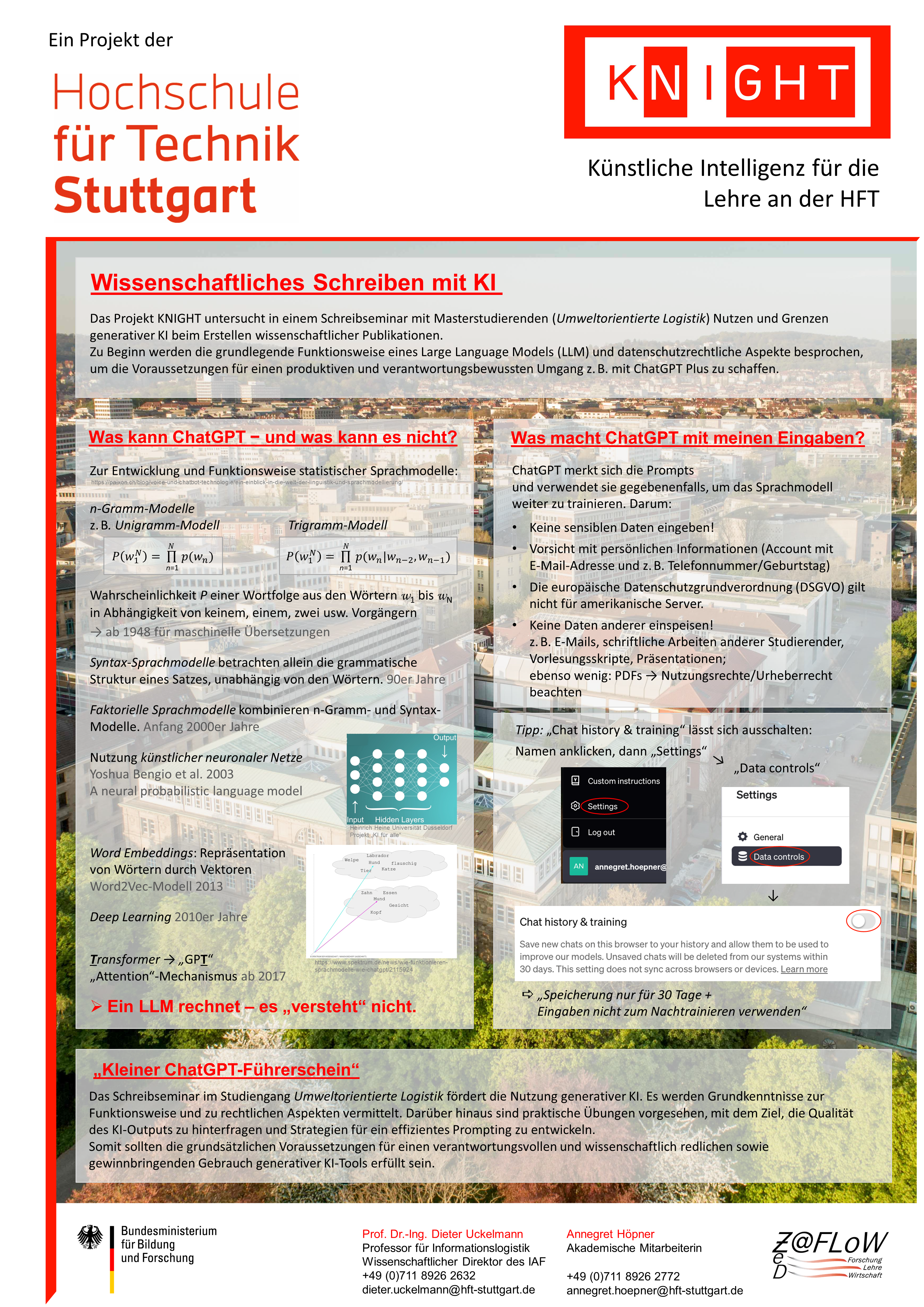 Poster: Projektziele und Evaluationsergebnisse
